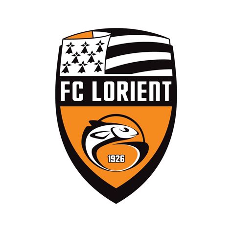 Fc Lorient Bretagne Sud De Bordeaux Logo Team Printable And Renderable