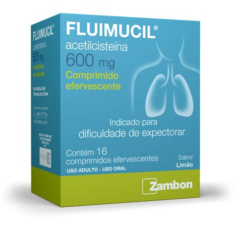 Fluimucil® Comprimidos Efervescentes 600 Mg