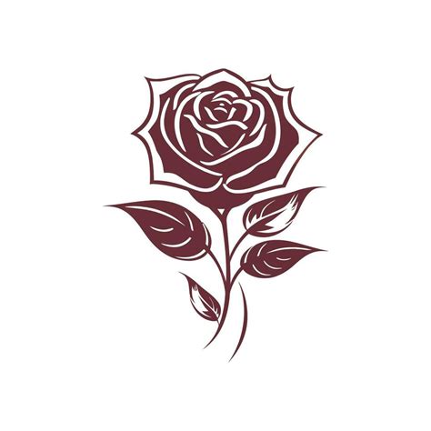 Rose Flower Logo Vector Art Icons And Graphics For Free Download