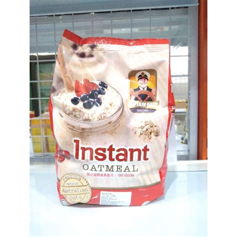 Jual Captain Oat Instant Oatmeal 800 Gr Indonesiashopee Indonesia