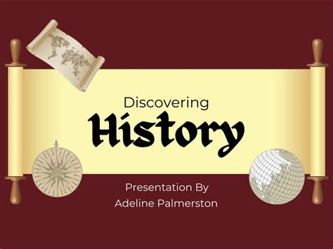 Free And Customizable History Templates