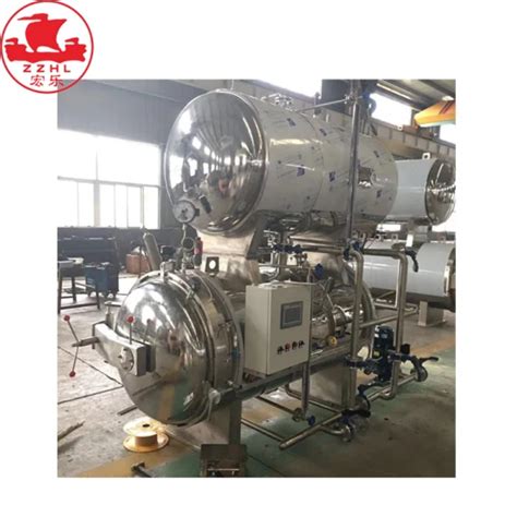 Food Retort Machine For Vacuum Bag Steam Autoclave Sterilizer Steam