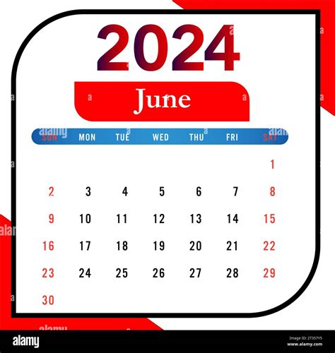 Calendrier 2024 Calendrier Mural 2024 Modèle De Calendrier 2024 1 Mois