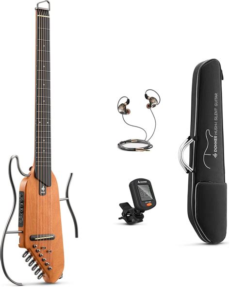 Donner HUSH I Guitar For Travel Portable Ultra Light And Quiet