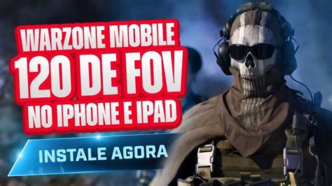 Warzone Mobile 120 De Fov No Iphone Ipad E Ios🔥🔥🔥 Call Of Duty