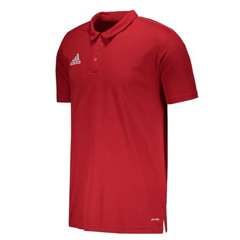 Polo Adidas Core Vermelha Futfanatics