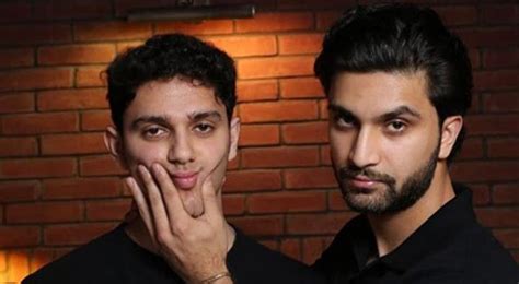 ahads brother adnan raza mir  set    tv debut