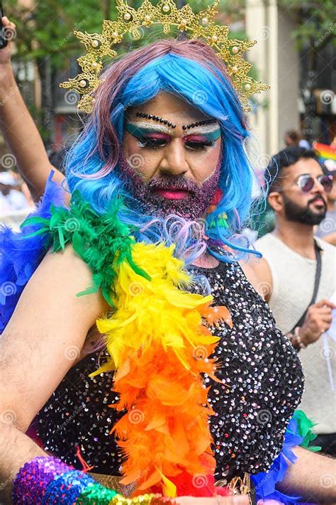 Pride Parade 2024 In Toronto Editorial Stock Image Image Of Bisexual Freedom 325152539