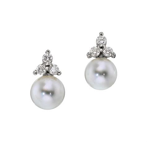 Cultured Pearl Earrings - Harvey Oaks Jeweler