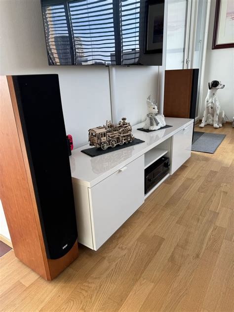 By S Ikea Sideboard Fernsehm Bel Hochglanz Wei Kaufen Auf Ricardo