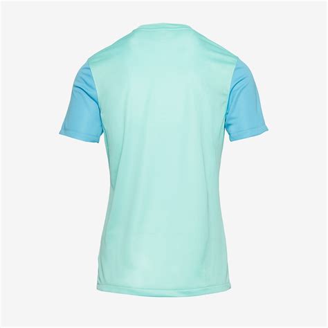 Maillot Nike Dri Fit Trophy V SS Hyper Turq Bleu Chlore Blanc