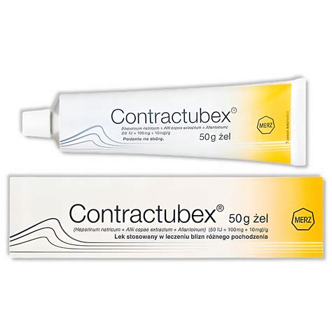 Contractubex Similar Ou Genérico - Contractubex (50 j.m. +100 mg + 10 mg)/g żel na blizny 50 g ...