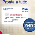 Carta Credito Deutsche Bank Le Migliori Offerte Go Prestiti