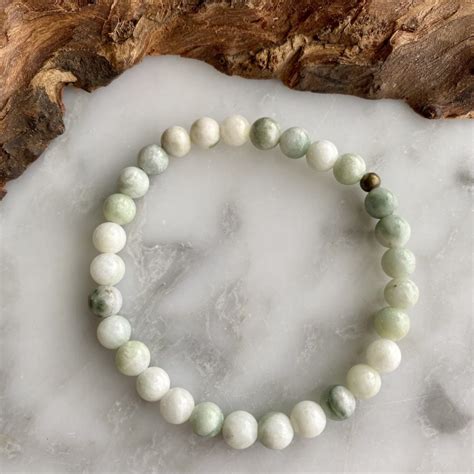 jade white  green jade bracelet integrity dedication minera