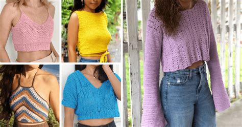 75 Free Crochet Crop Top Patterns Ideal Me