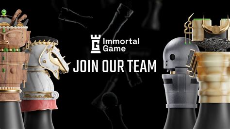 Immortal Game 🅧 on Twitter: "ICYMI - Immortal Game is hiring 🧑‍💼👩‍💼 If ...