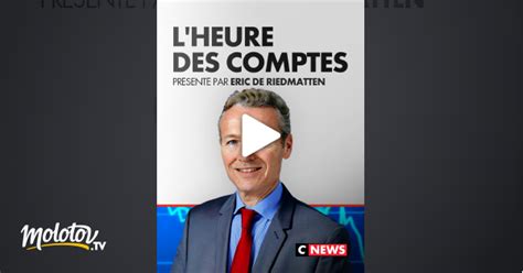 L Heure Des Comptes En Streaming Gratuit Sur CNEWS