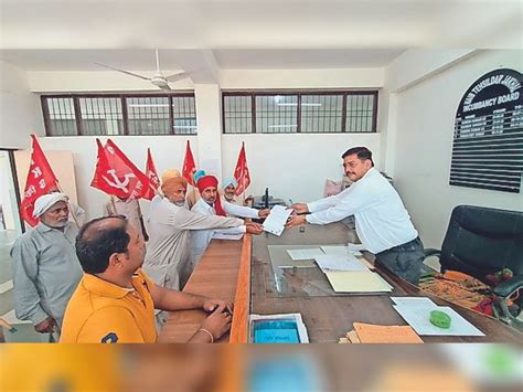 Memorandum Submitted Through Naib Tehsildar To Get The Demands Met