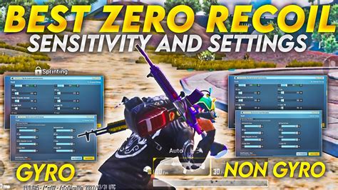 BEST ZERO RECOIL SENSITIVITY SETTING FOR BGMI 2022 IPHONE XR BGMI