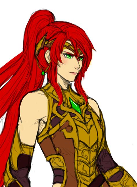 Pyrrha Variant Sketch Update By Razenix Angel On Deviantart