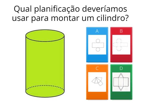 A Planificação Verde Corresponde A Qual Figura Geométrica Não Plana