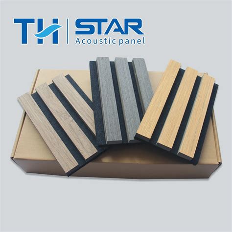 Akupanel Slat Interior Sound Diffusion Wood Veneer Acoustic Ceiling