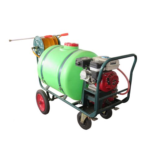 L Trolly Power Sprayer Gasoline Engine Drive Hand Push Sprayer