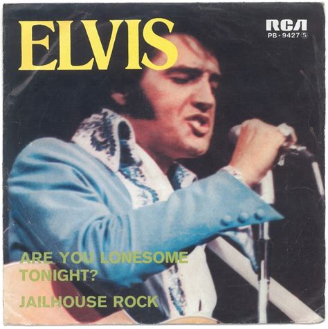 Elvis Are You Lonesome Tonight 1977 Vinyl Discogs