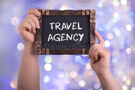 Travel Agency Stock Photo Image Of Holding Resort 115829214