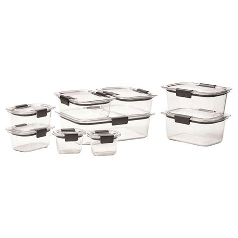 Rubbermaid Brilliance 18-piece Food Storage Set | My online store