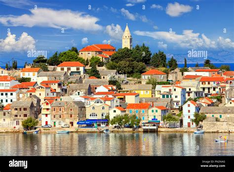 Primosten town in Croatia Stock Photo: 99020280 - Alamy