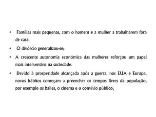 O papel da mulher na sociedade | PPTX