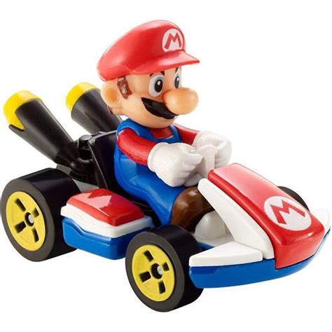 Carrinho Hot Wheels Mario Kart Marios Bros Mattel Carrinho De