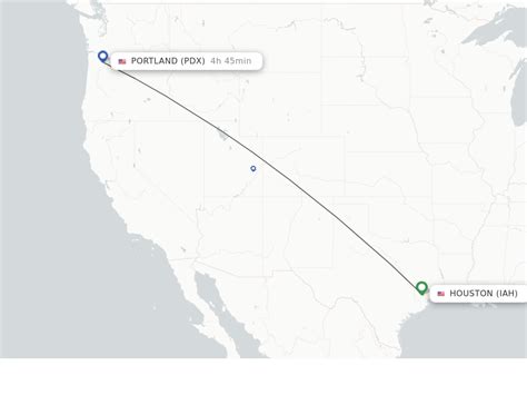 Direct Non Stop Flights From Houston To Portland Schedules