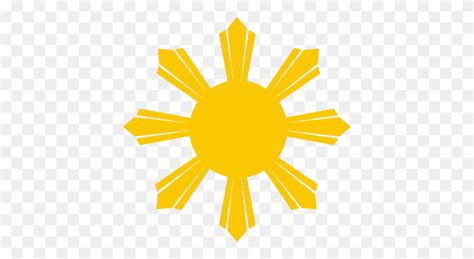 Philippine Flag Sun Symbol