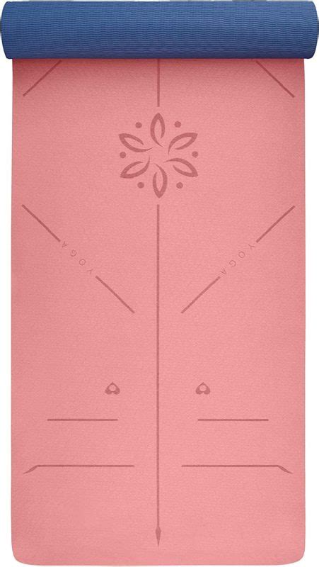 Tapis De Yoga Yogati Antid Rapant Tapis De Fitness Avec Rep Res D