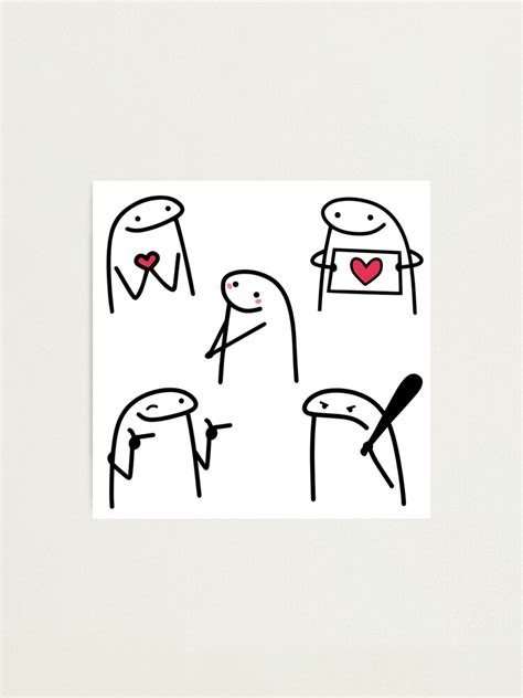 Flork In Love Meme Pack Bundle Photographic Print For Sale By