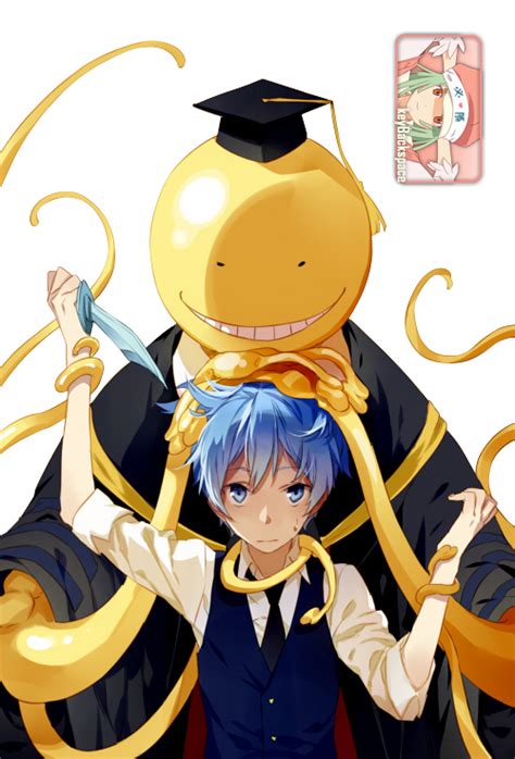 Nagisa Koro Sensei Ansatsu Kyoushitsu Render By Azizkeybackspace On