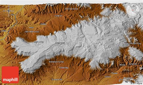 Grand Mesa Topographic Map Davida Francoise