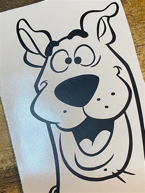 Scooby Doo Decal Scooby Doo Cartoons Mystery Machine Etsy