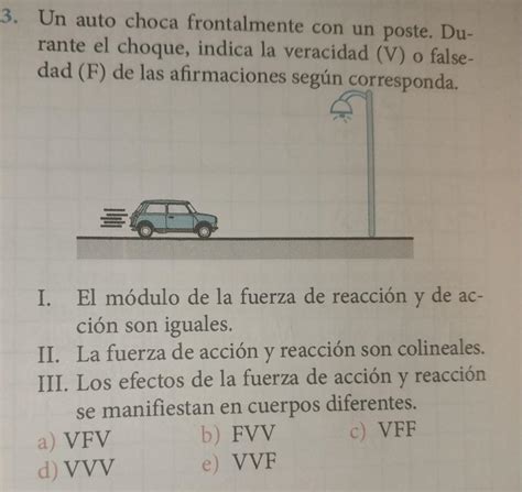 3 Un Auto Choca Frontalmente Con Un Poste Du Rante El Choque Indica