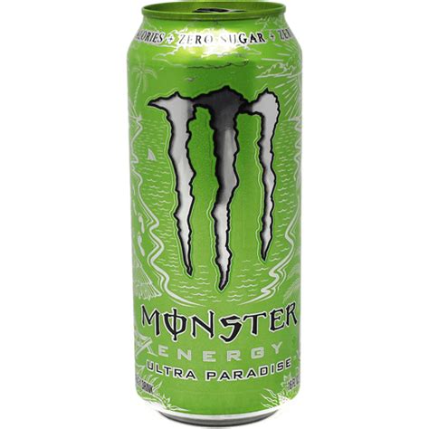 Monster Energy Drink Zero Sugar Ultra Paradise 16 Fl Oz Sport