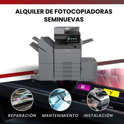 Alquiler De Fotocopiadoras Seminuevas Setcomur