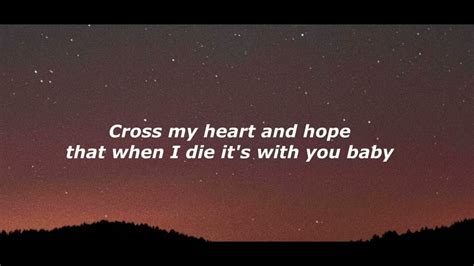 Artemas Cross My Heart Lyrics Best Part On Loop Youtube