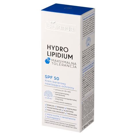 BIELENDA HYDRO LIPIDIUM KREM NAWIL OCHRONNY SPF50 13949500061 Allegro Pl