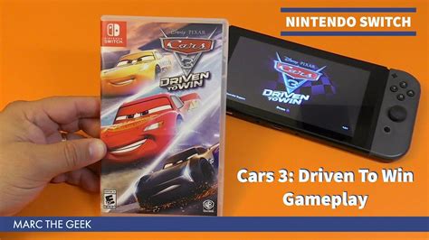 Nintendo Switch Cars 3 Driven To Win Gameplay YouTube