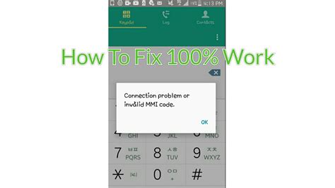 How To Fix Connection Problem Or Invalid Mmi Code Simple Lee Youtube