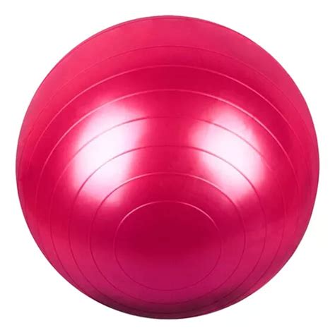 Pelota Yoga Esferodinamia Suiza 75 Cm Gym Pilates Ball Color Fucsia