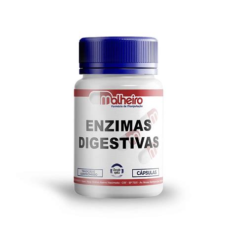 Enzimas Para Digest O C Psulas Farmacia Malheiro Farmacia De