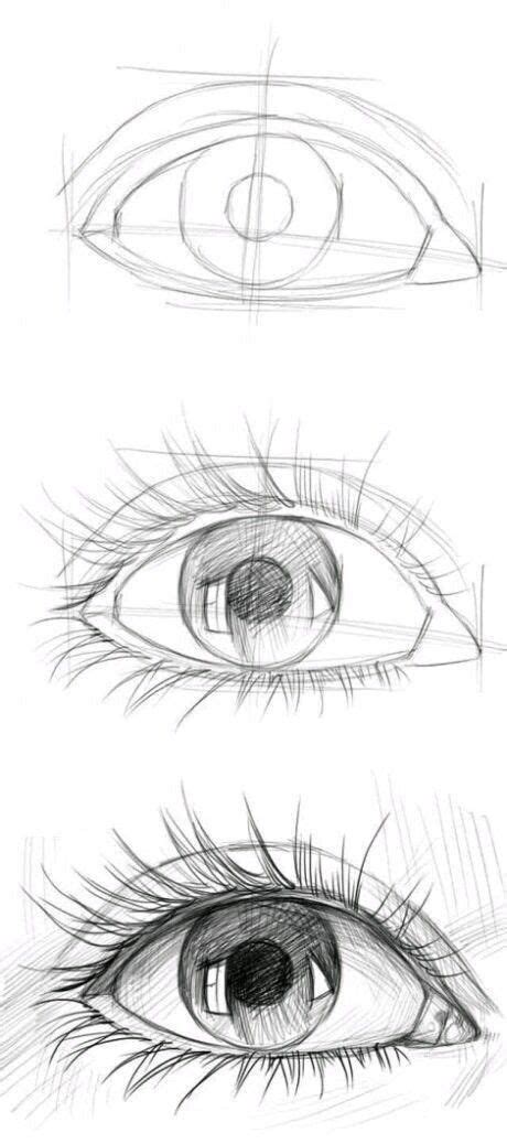 Referencia De Como Dibujar Ojos Paso A Paso Con Sombras Easy